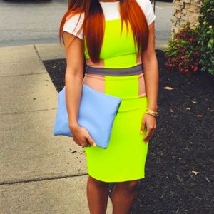 Neons pencil dress